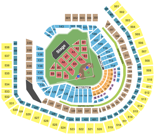 citi field stadium seating chart