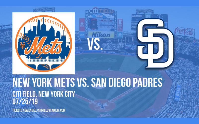 New York Mets vs. San Diego Padres at Citi Field