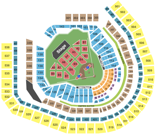 Nyc Arena Queens Seating Chart