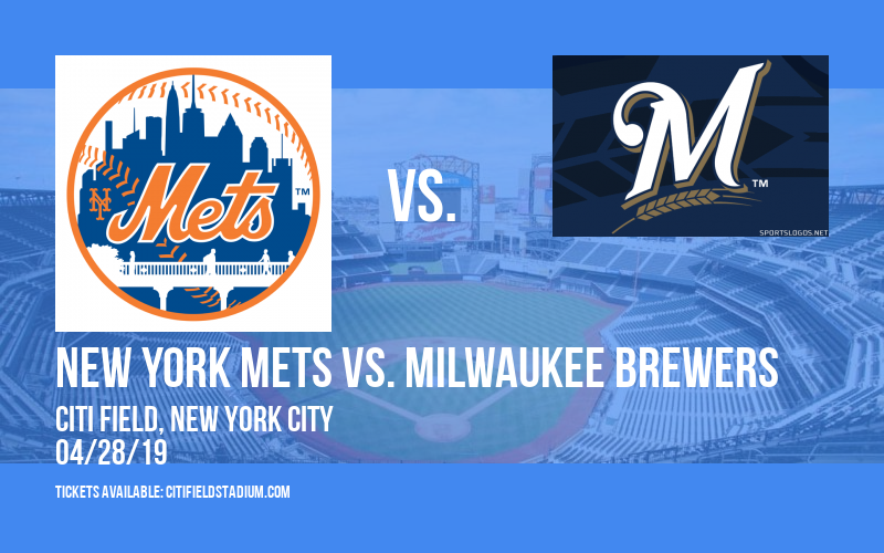 New York Mets vs. Milwaukee Brewers at Citi Field tickets New York Mets vs. Milwaukee Brewers at Citi Field