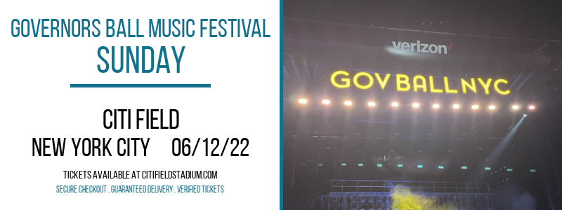 Governors Ball Music Festival - Sunday at Citi Field