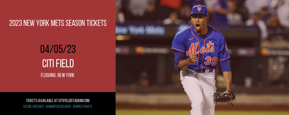 2023 New York Mets Season Tickets at Citi Field